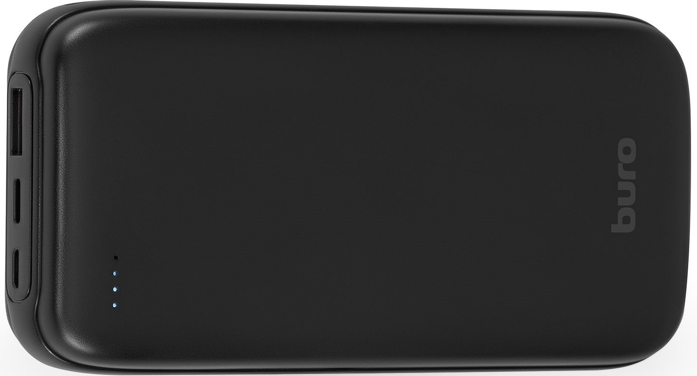 Мобильный аккумулятор Buro BP20A 20000mAh 10W 2A USB-A черный (BP20A10PBK)
