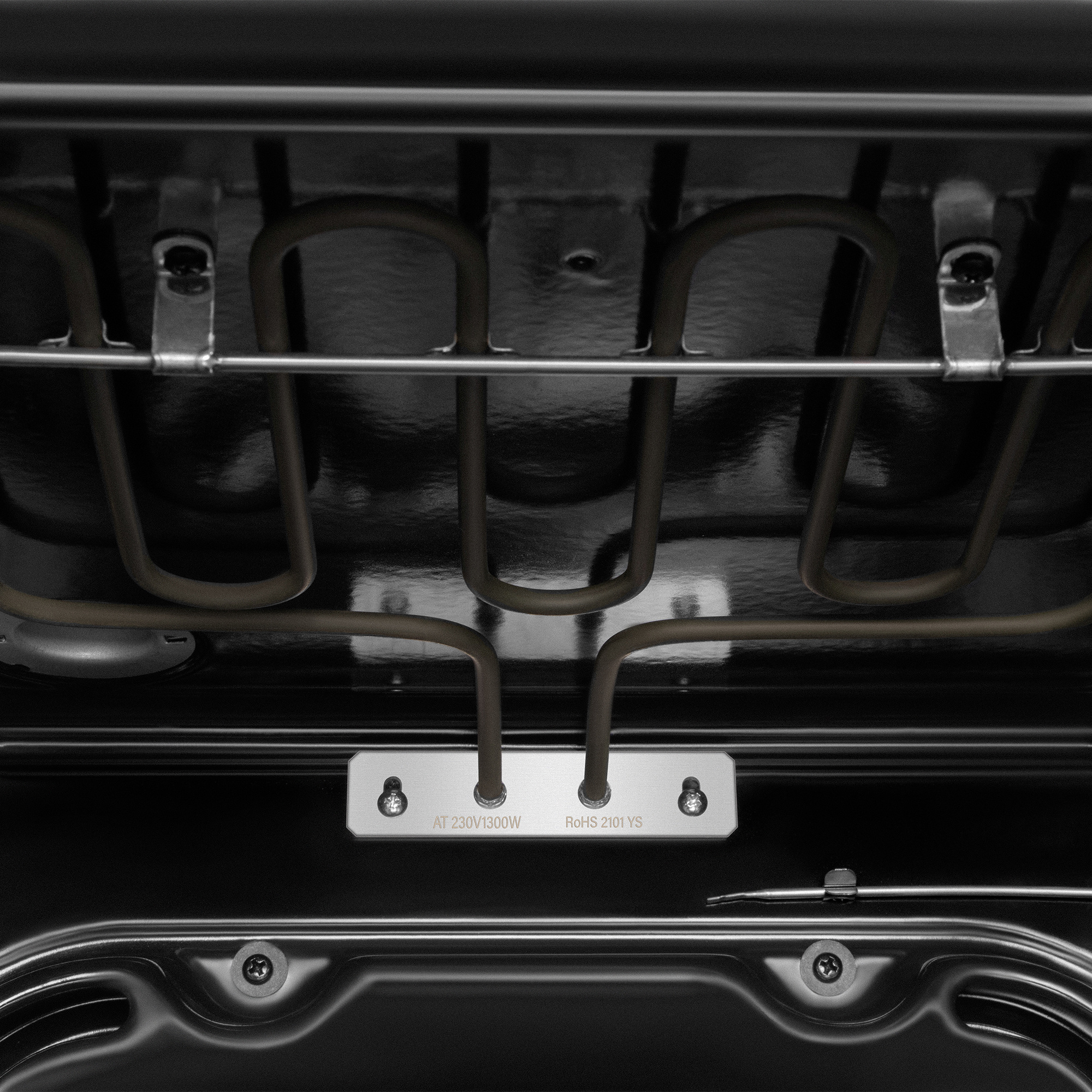 Духовой шкаф Электрический Hyundai HEO 6632 BG черный/серебристый