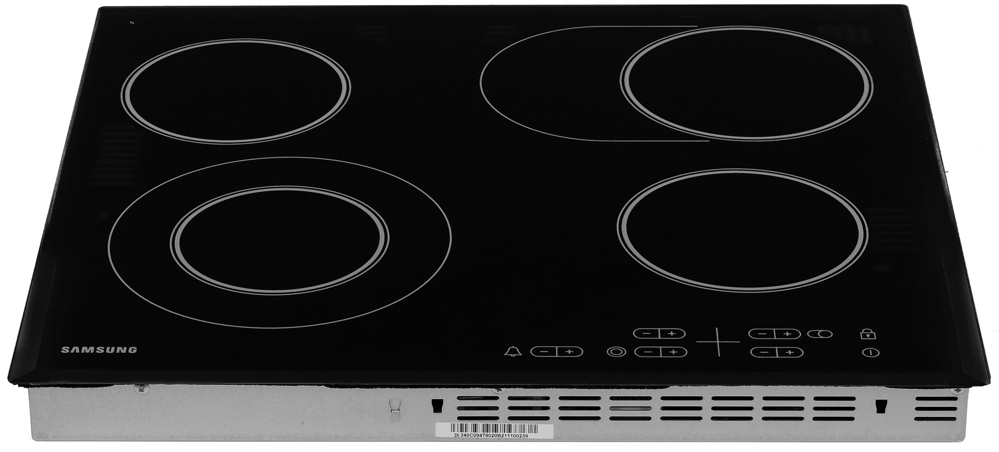 Варочная поверхность Samsung NZ64T3516QK/WT черный