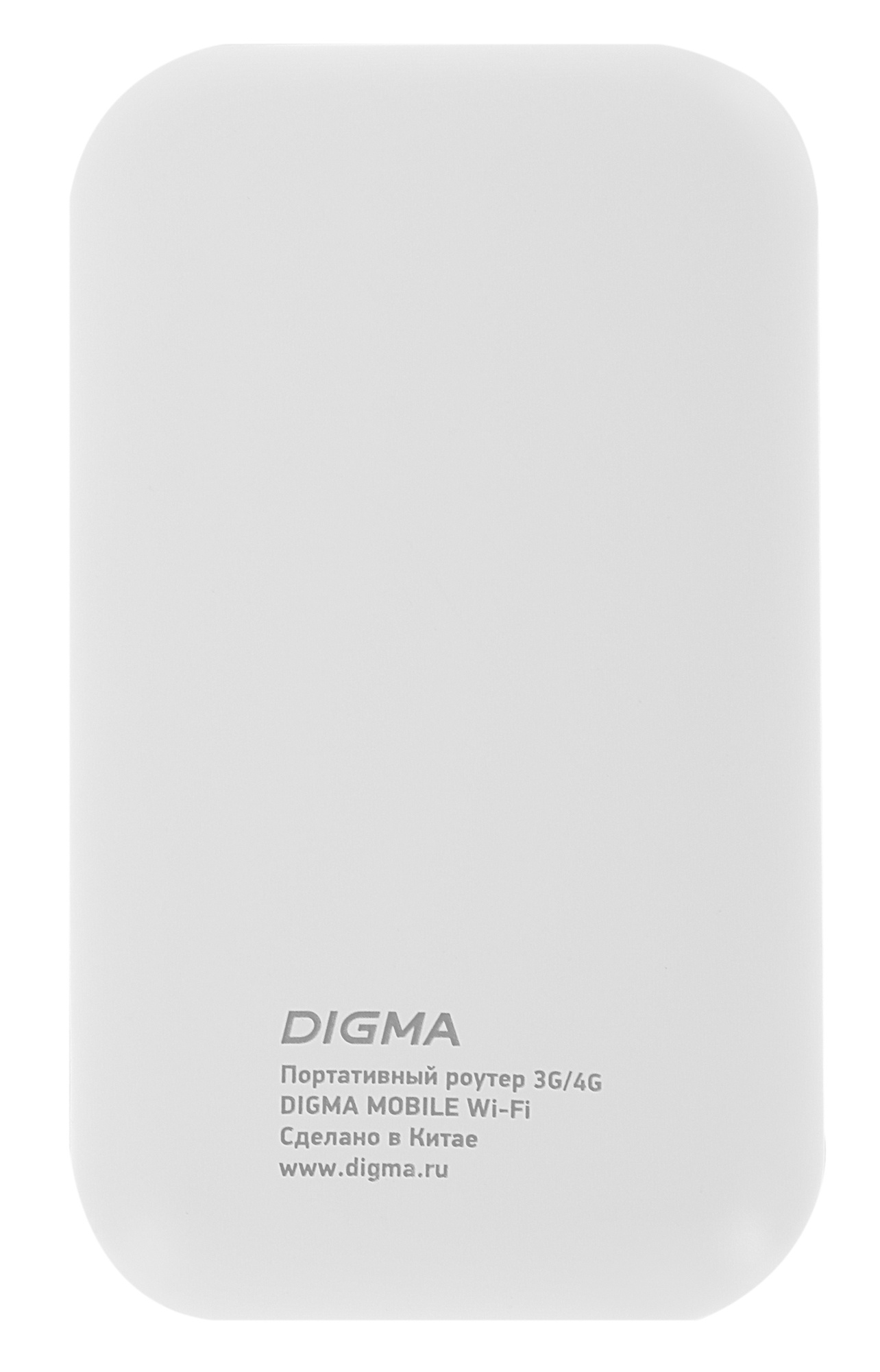 Модем 3G/4G Digma Mobile Wi-Fi DMW1880 micro USB Wi-Fi Firewall +Router внешний белый