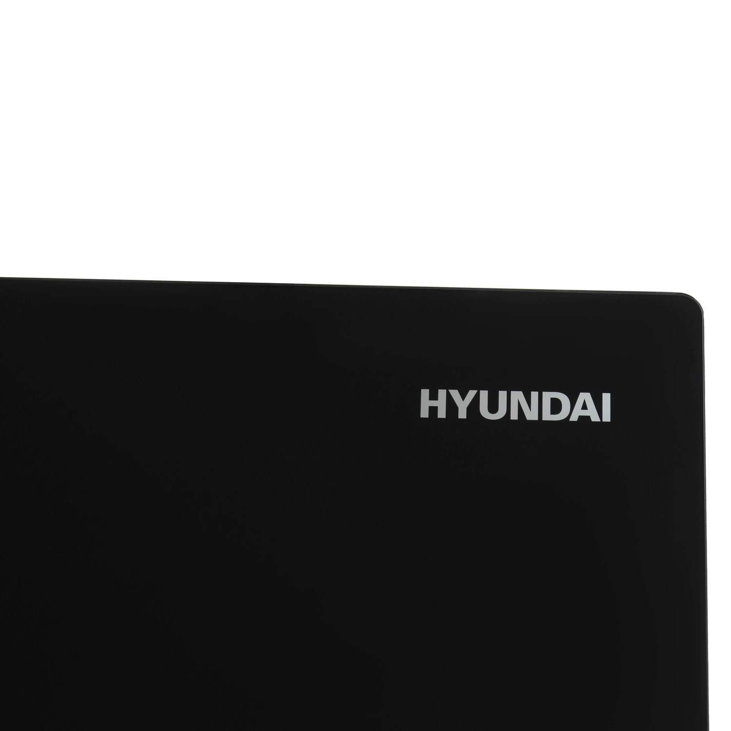 Холодильник Hyundai CS5003F 2-хкамерн. черное стекло инвертер