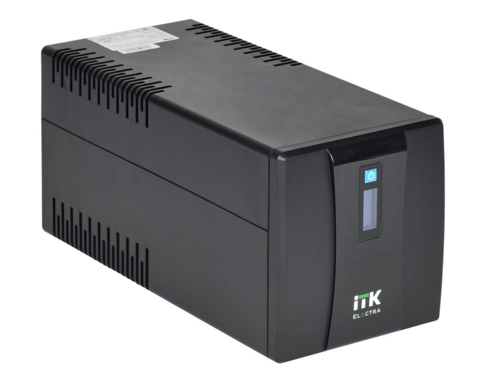 EET-1000VA-1-002 - ITK ELECTRA ET ИБП 1кВА/0,6кВт с АКБ 2х7AH USB