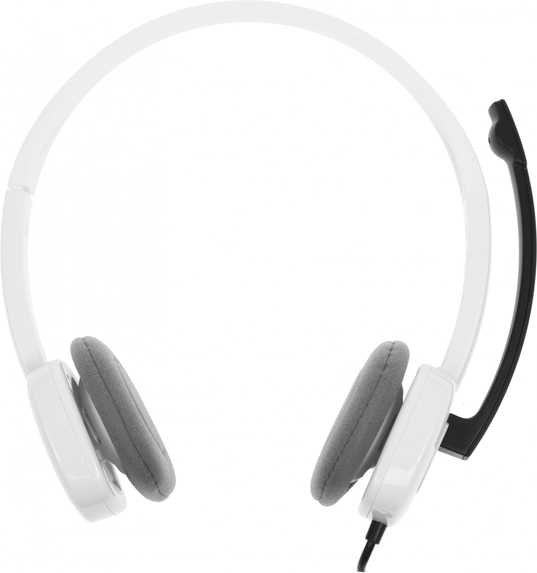 Наушники с микрофоном Logitech H150 белый/черный 1.8м накладные оголовье (981-000453)