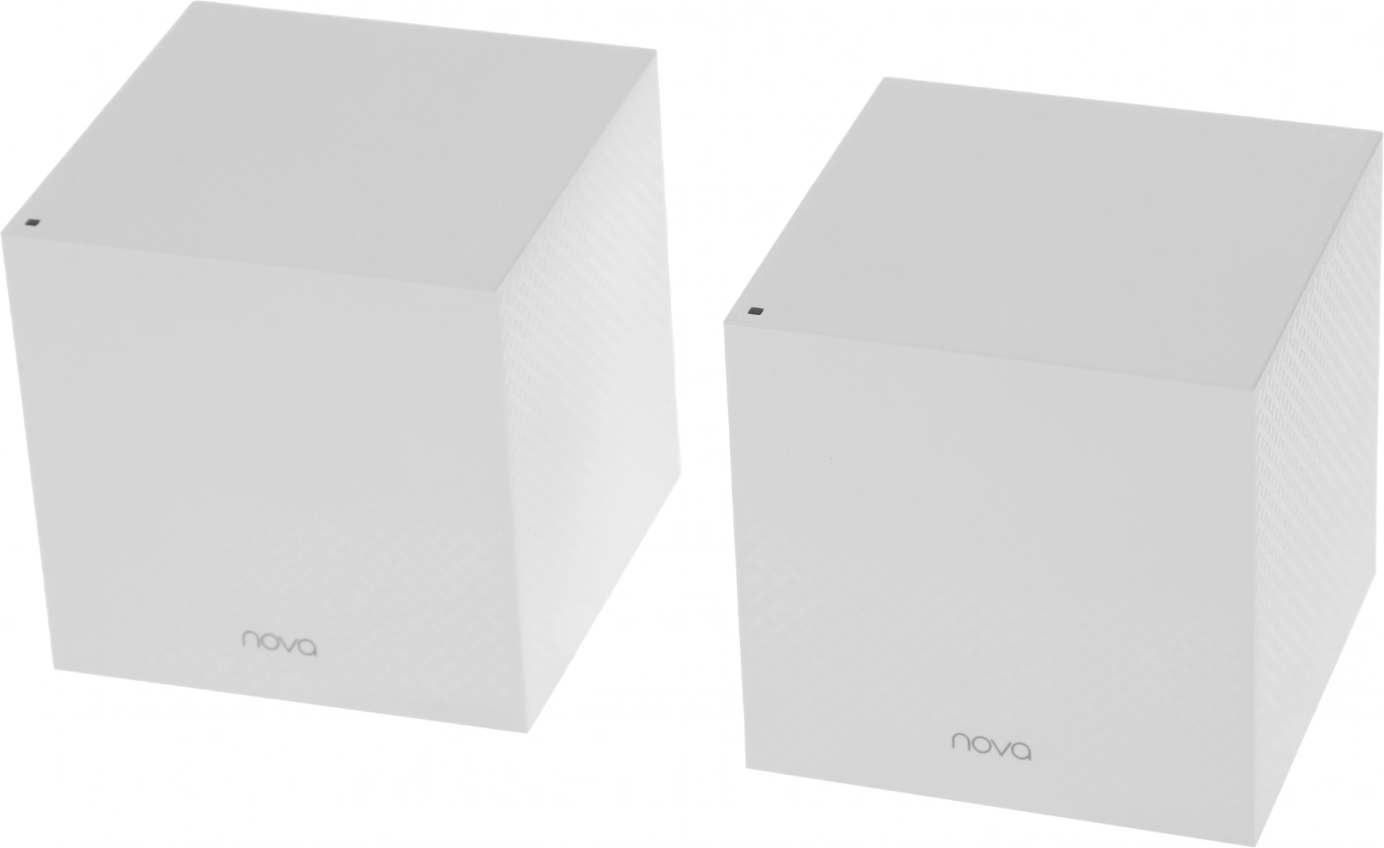 Бесшовный Mesh роутер Tenda MW12 (MW12(2-PACK)) AC2100 10/100/1000BASE-TX белый (упак.:2шт)