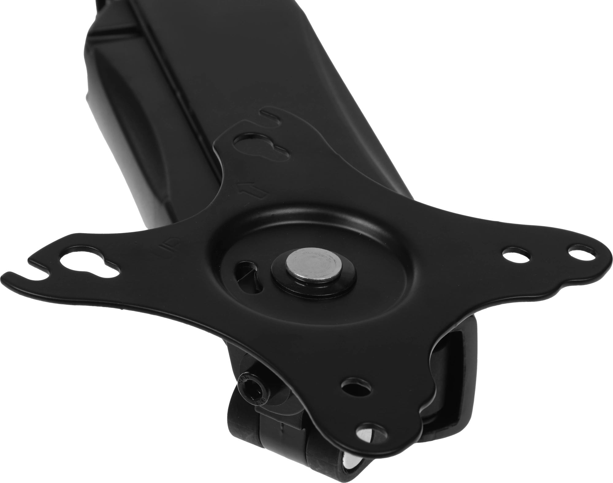 Кронштейн для мониторов Ultramounts UM705 черный 13"-27" макс.13кг настольный поворот и наклон верт.перемещ.