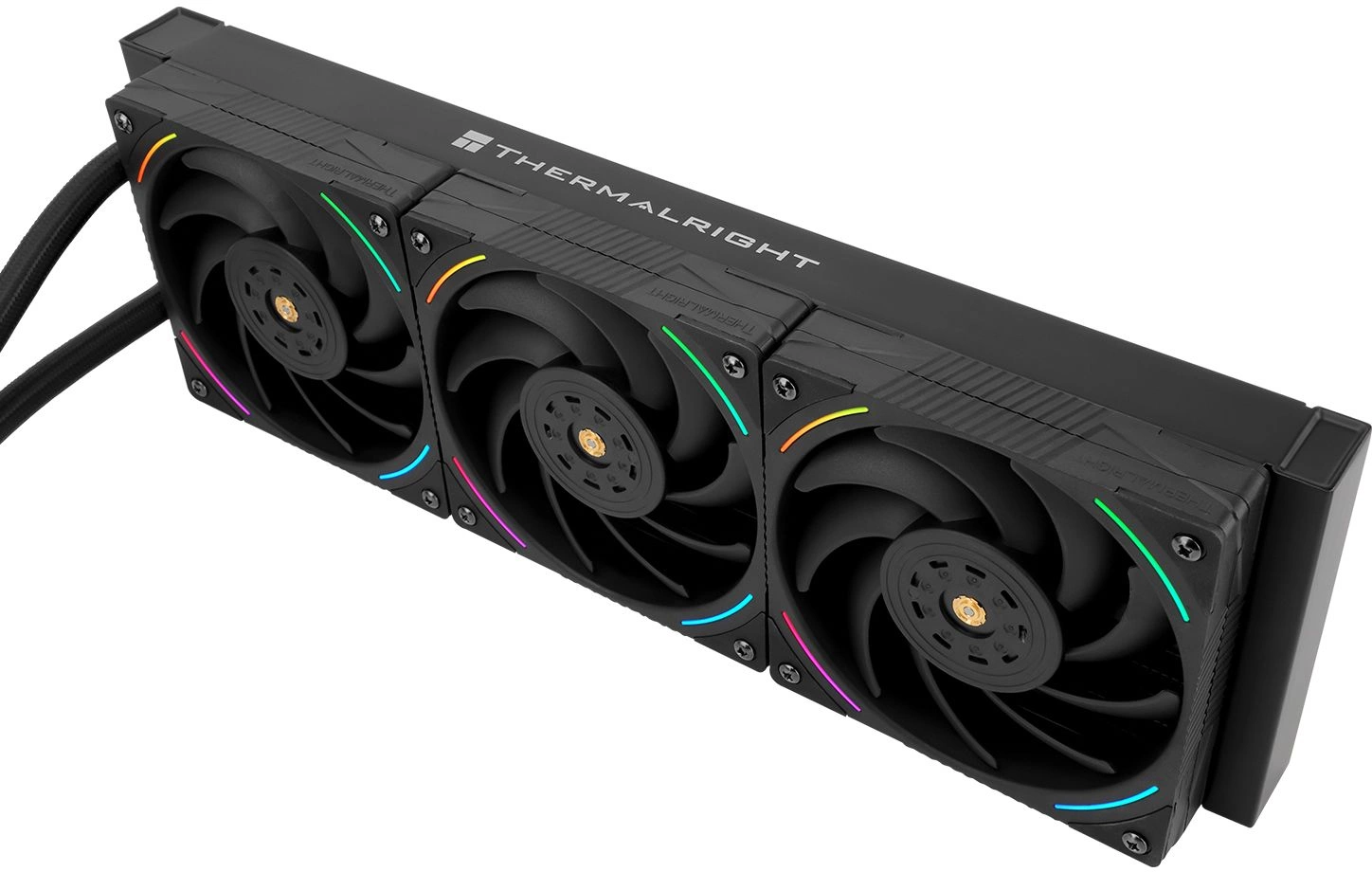 Система водяного охлаждения Thermalright Mjolnir Vision 360 ARGB Soc-AM5/AM4/1151/1200/2066/2011/1700 черный 4-pin 27dB Al LCD Ret (M-VISION-360-BL-ARGB)