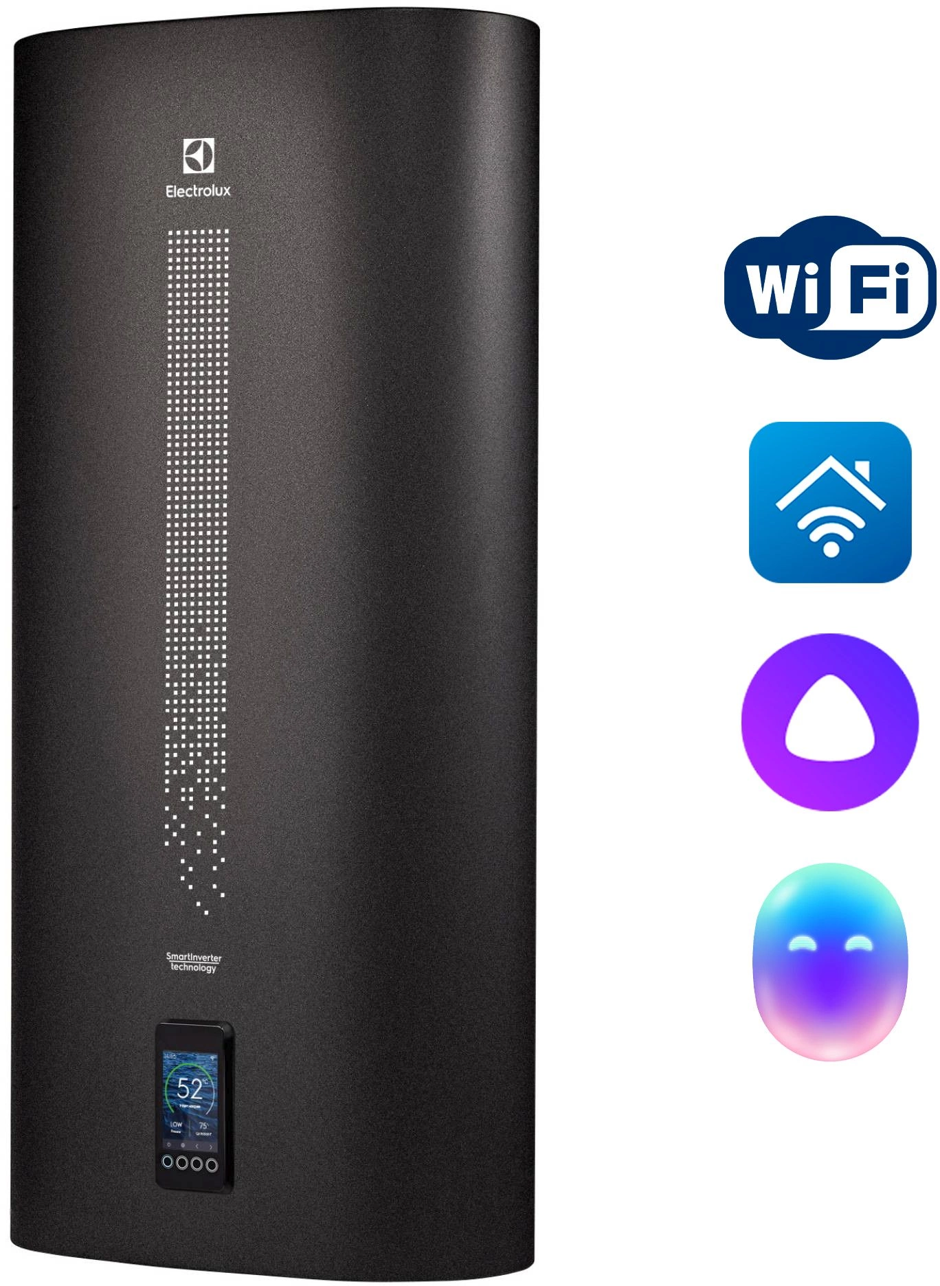 Водонагреватель Electrolux SmartInverter EWH 50 2кВт 50л электрический настенный/черный