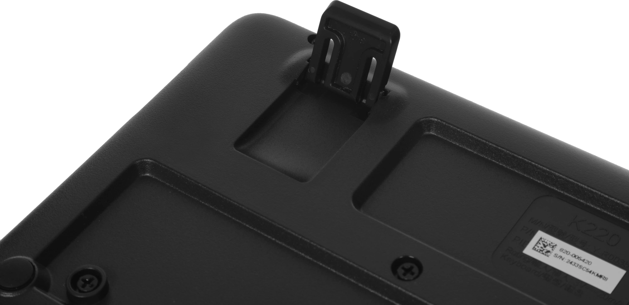 Клавиатура + мышь Logitech MK220 клав:черный мышь:черный USB беспроводная (920-003169)