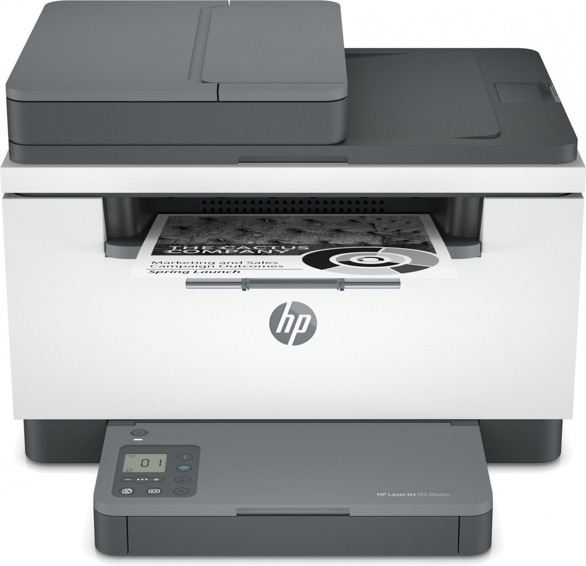МФУ лазерный HP LaserJet M236sdw (9YG09A) A4 Duplex WiFi белый