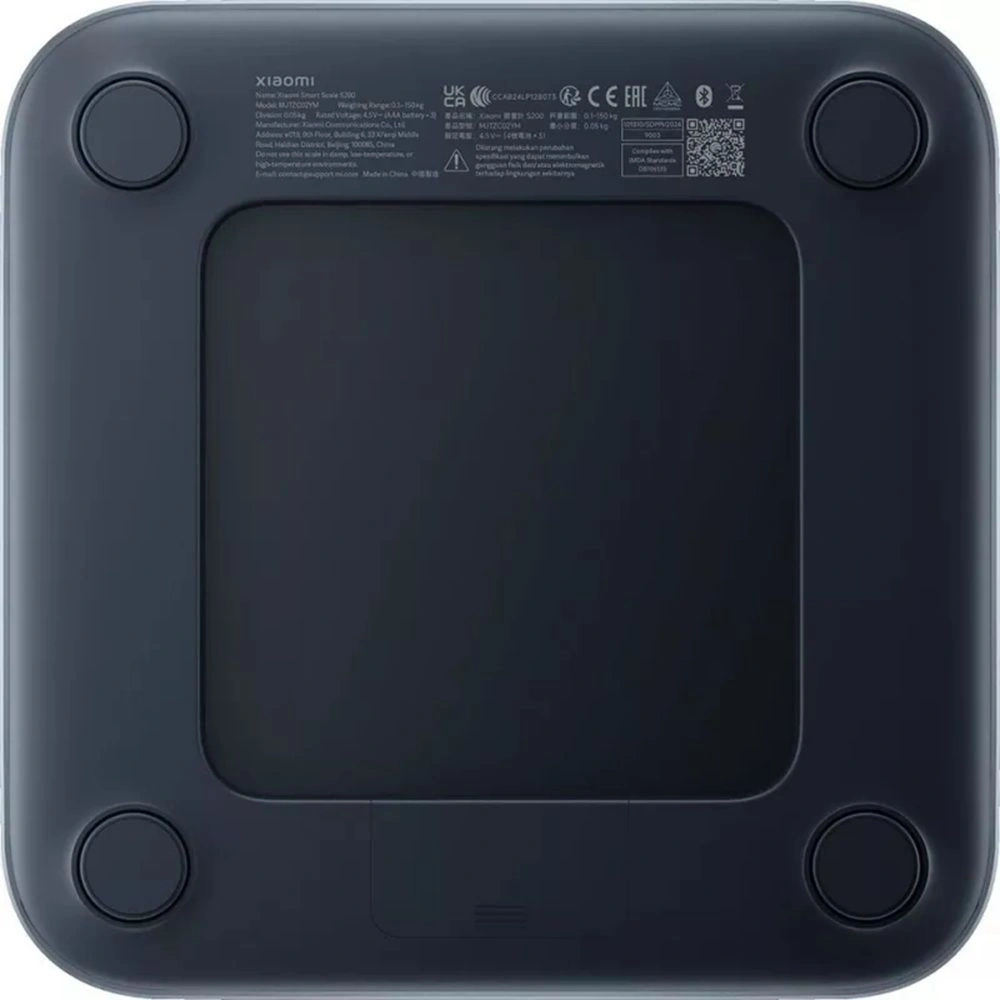 Весы напольные электронные Xiaomi Mi Smart Scale S200 макс.150кг серый