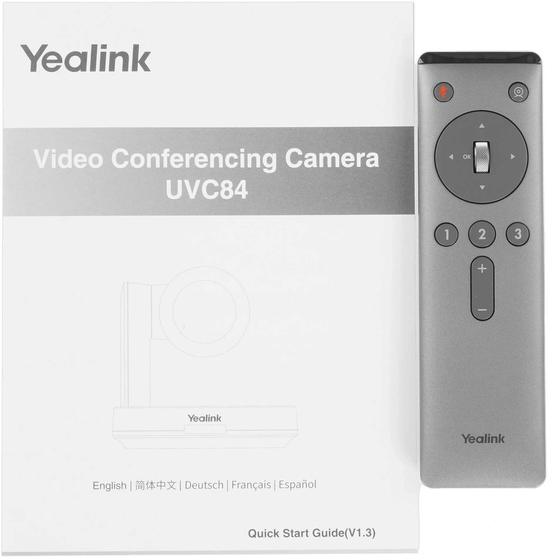 Камера Yealink UVC84 4k 12Х PTZ UVC1.0 VCH USB-A AMS