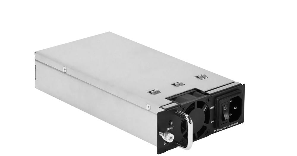 QSW-M-4530-POE-AC Модульный блок питания QTECH, AC для коммутаторов QSW-4530-30TX-POE и QSW-4530-54TX-POE, входное напряжение: 100 – 240 В, бюджет мощности PoE: 380 Вт