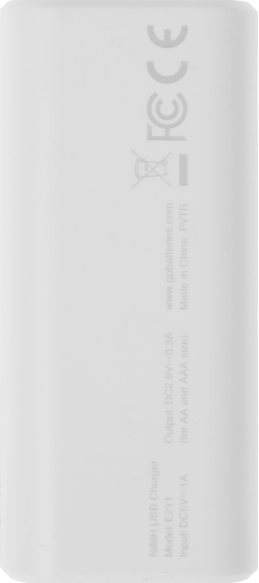 Зарядное устройство GP Rechargeable E211/270AAHCCS-2CR1 AA/AAA NiMH 2700mAh (2шт) блистер