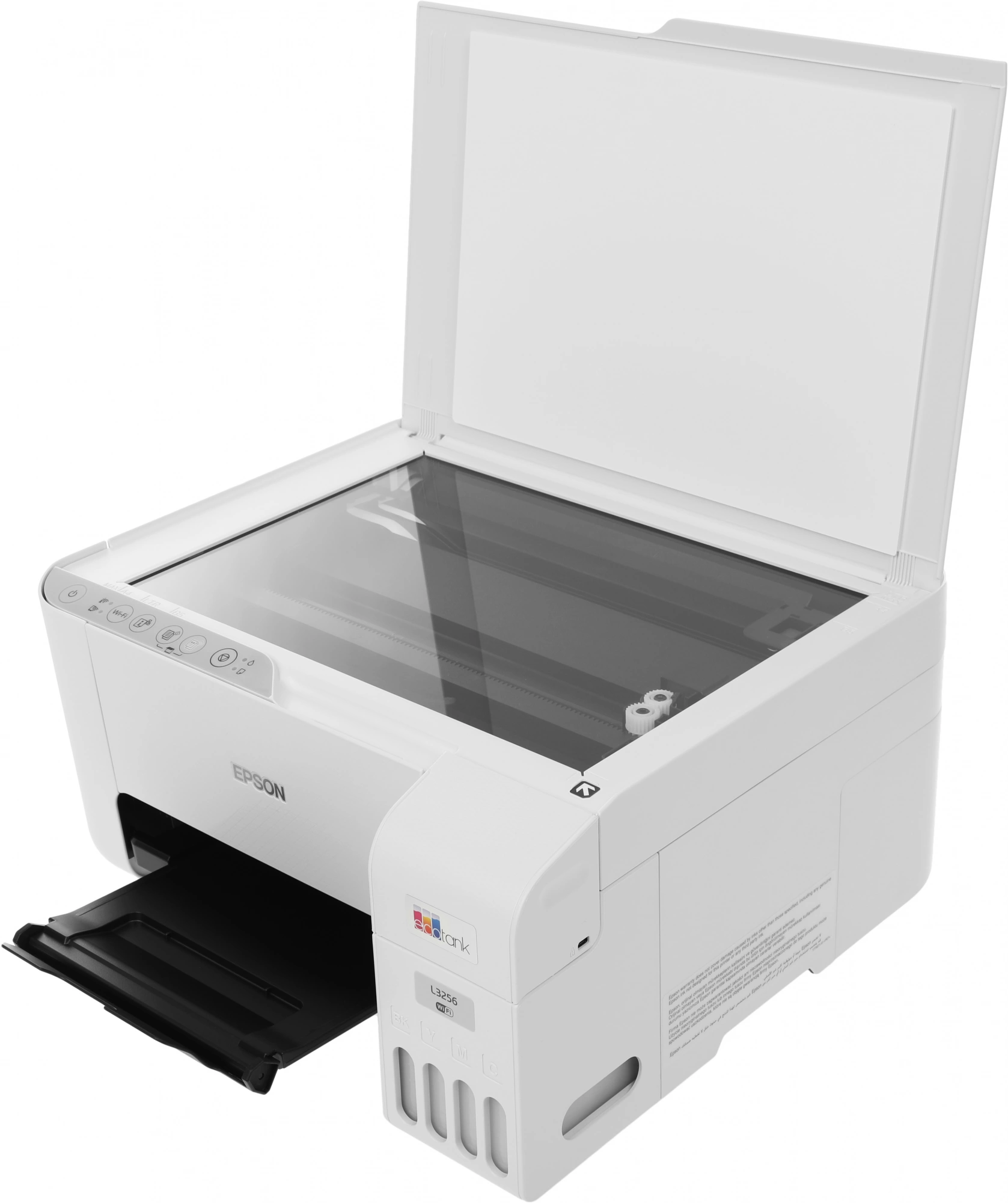 МФУ струйный Epson L3256 (C11CJ67411/421/504/524/516/519) A4 WiFi белый