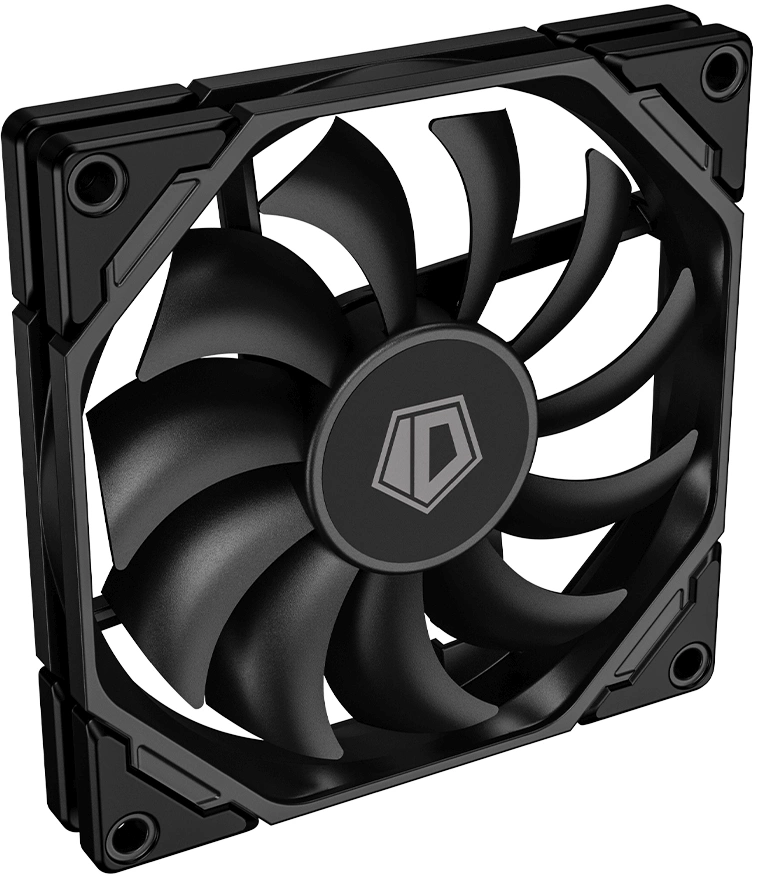 Вентилятор для корпуса ID-Cooling TF-9215-K 92х92x15 черный 4-pin 35дБ Ret