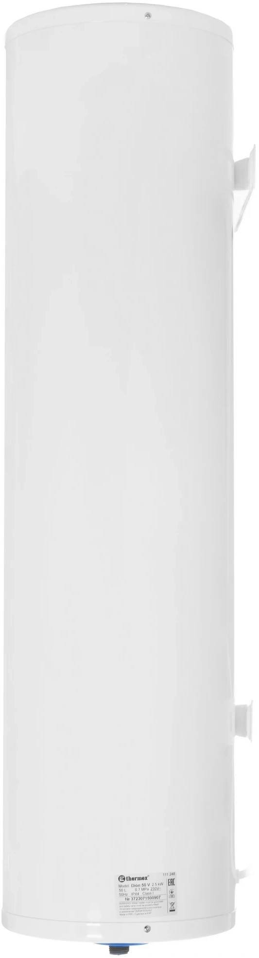 Водонагреватель Thermex Dion 50 V 2.5кВт 50л электрический настенный/белый