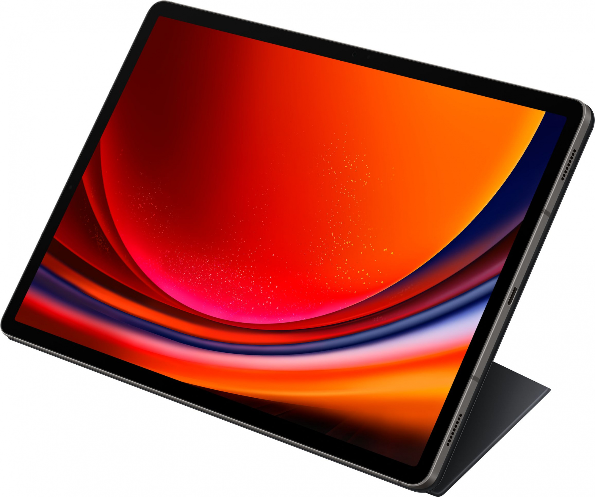 Чехол Samsung для Samsung Galaxy Tab S9+/S9 FE+/S10+ Smart Book Cover полиуретан черный (EF-BX810PBEGRU)