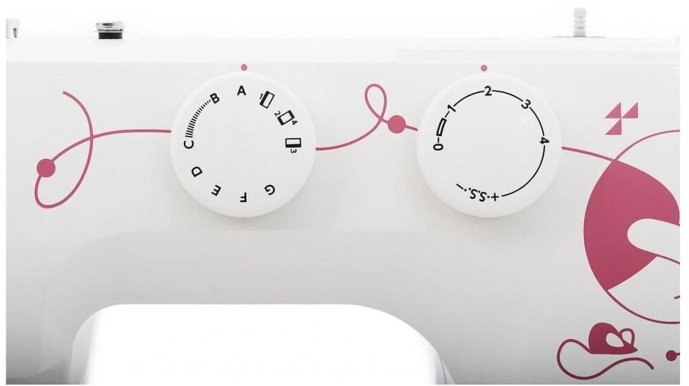 Швейная машина Janome Sew Cat 57 белый/рисунок