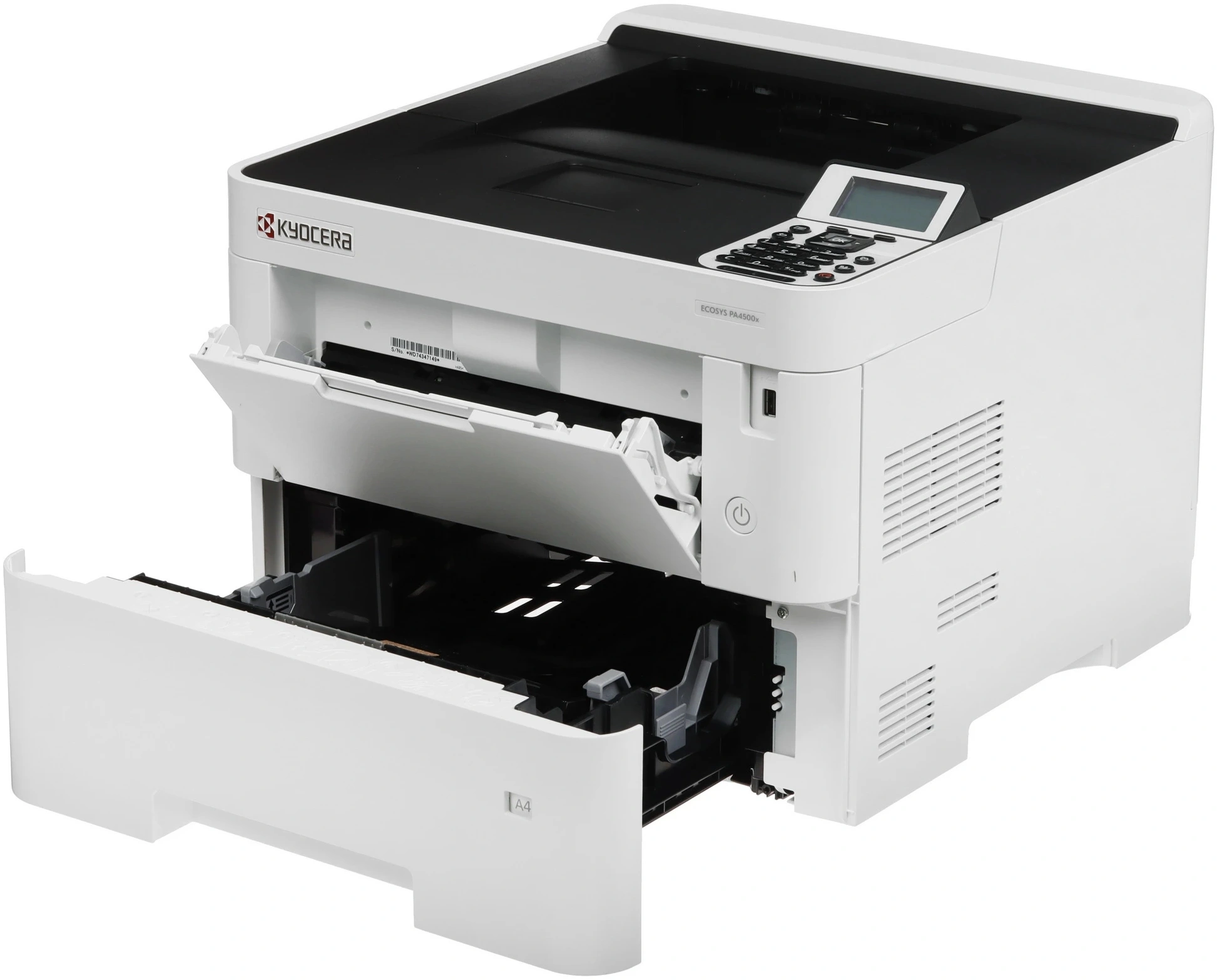 Принтер лазерный Kyocera Ecosys PA4500x (110C0Y3NL0) A4 Duplex белый