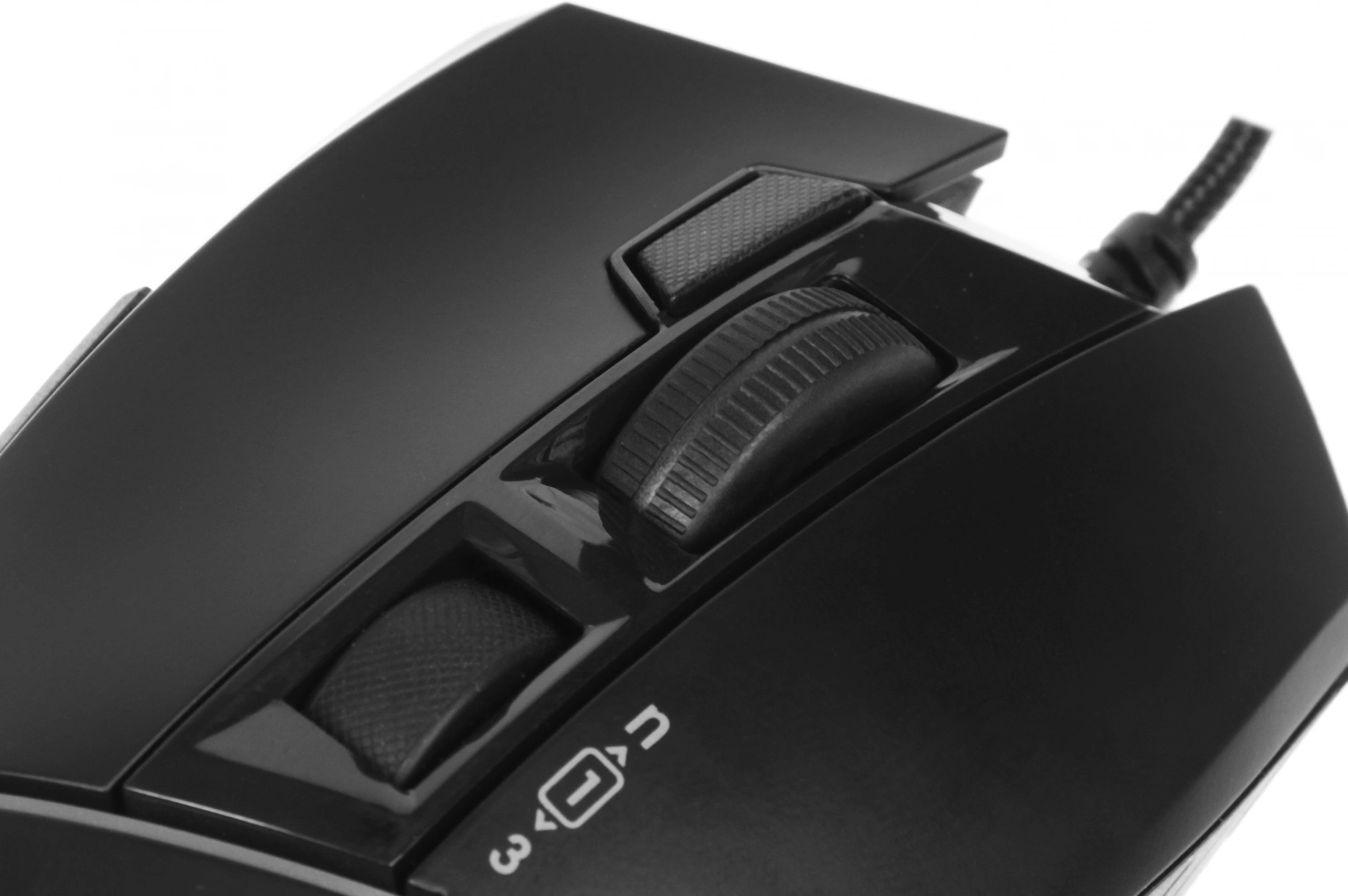Мышь A4Tech Bloody W95 Max черный оптическая 12000dpi USB 6but (W95 MAX STONE BLACK)