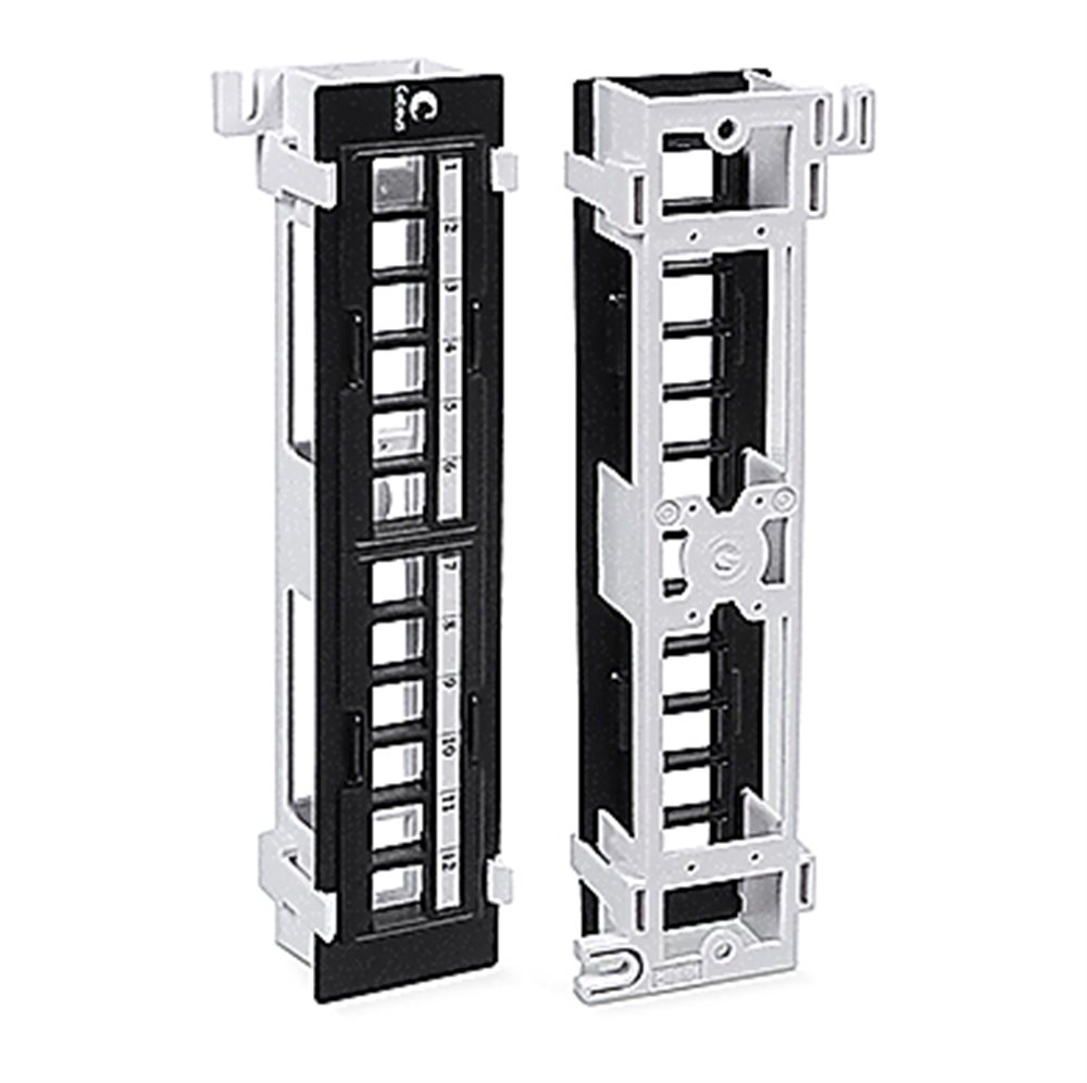 Cabeus PLB-12-WL Модульная настенная патч-панель, 12 портов, для неэкранированных модулей (без модулей)