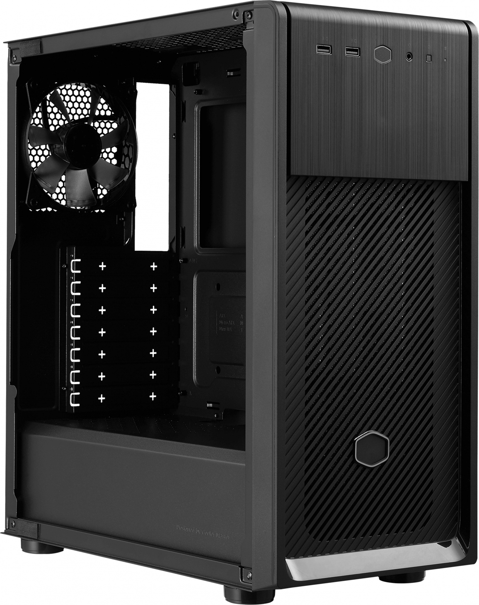 Корпус Cooler Master Elite 500 w/o ODD черный без БП ATX 5x120mm 4x140mm 2xUSB3.0 audio bott PSU