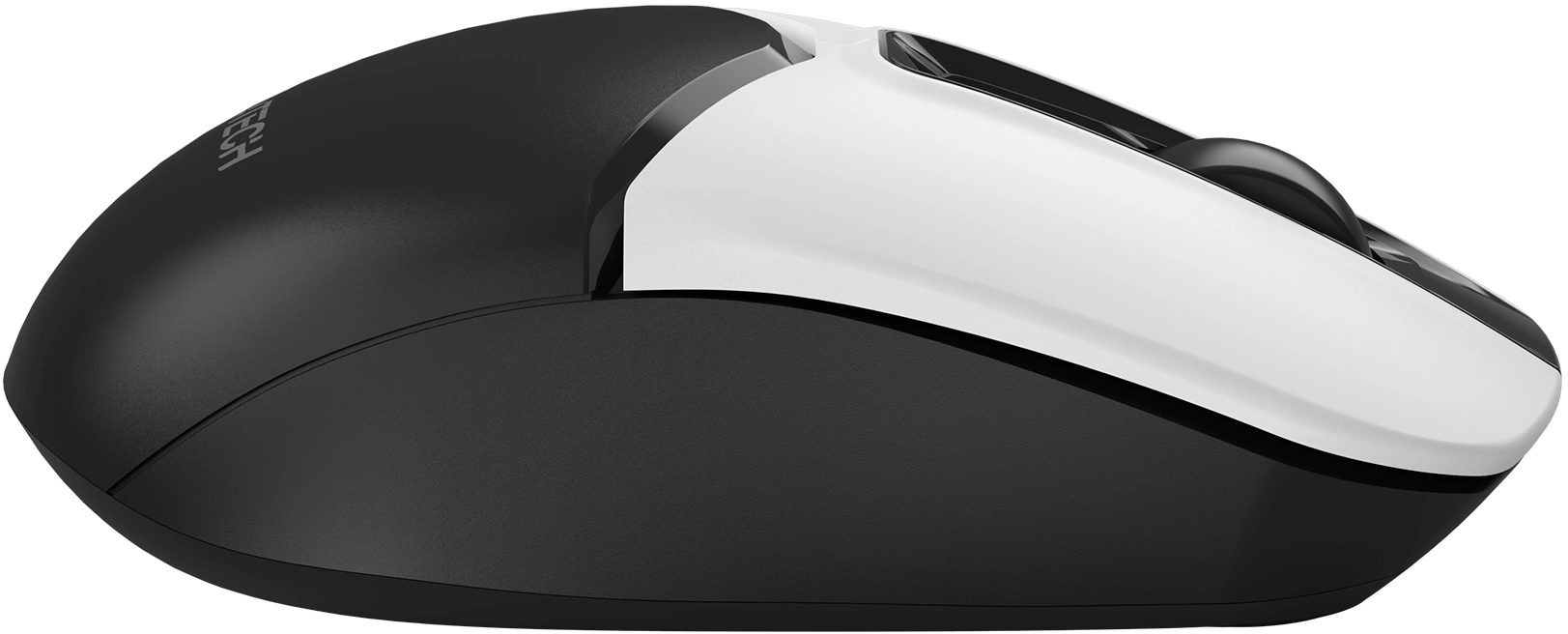 Мышь A4Tech Fstyler FG12S Panda белый/черный оптическая 1200dpi silent беспров. USB 3but