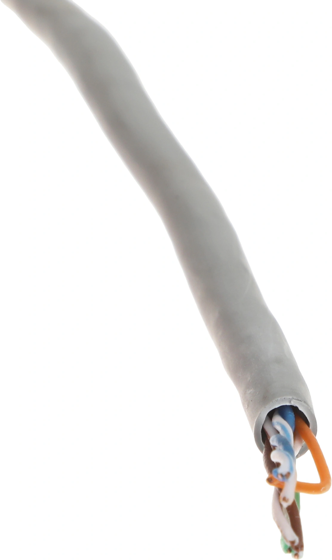 Кабель информационный Hyperline UUTP4R-C5E-S24-IN-LSZH-GY-305 кат.5E UTP 4 пары 24AWG LSZH внутренний 305м серый