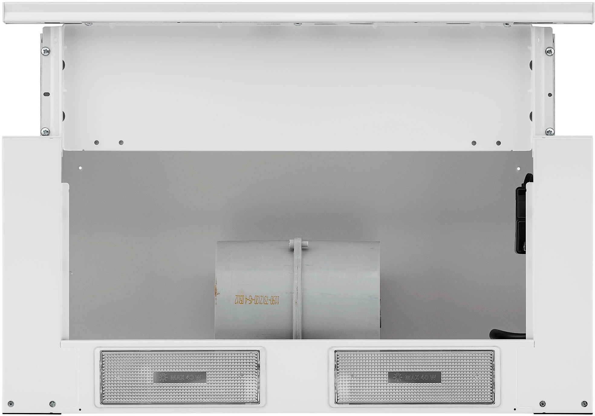 Вытяжка встраиваемая Krona Kamilla ECO 600 W белый управление: кнопочное (1 мотор)