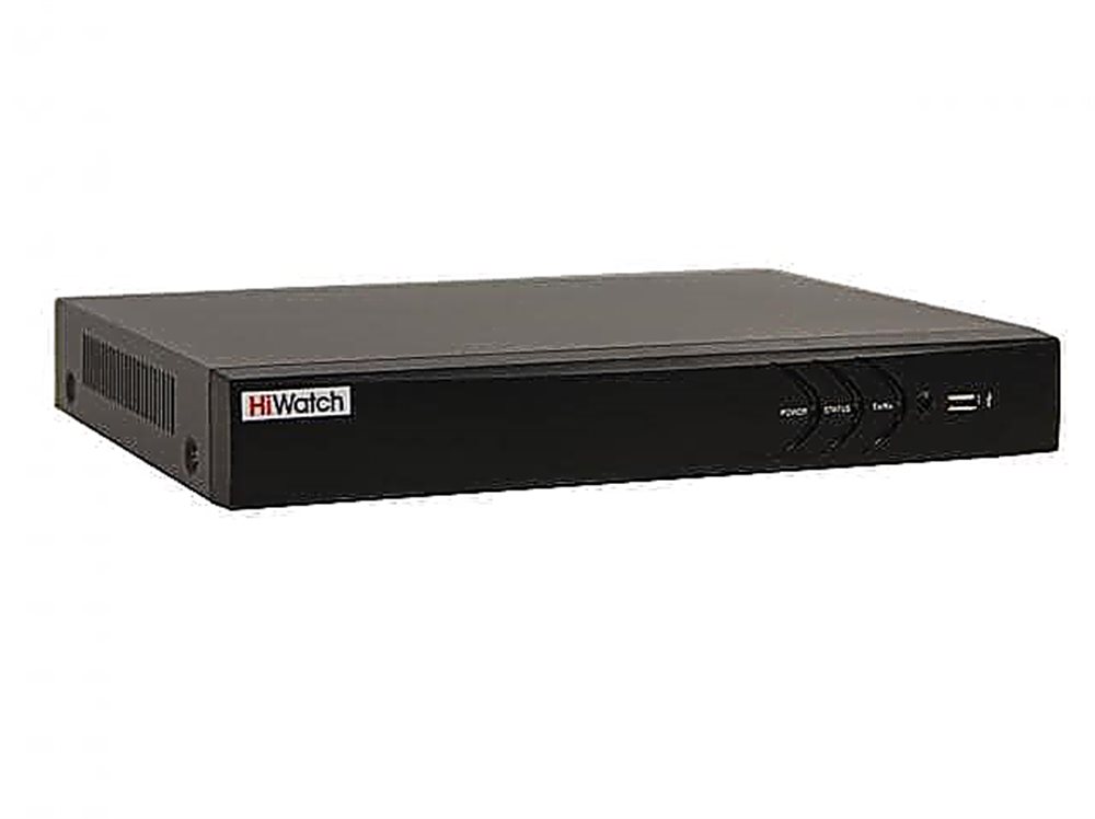 DS-N316(D)  HiWatch - 16-ти канальный IP-регистратор;  1 SATA для HDD до 8Тб