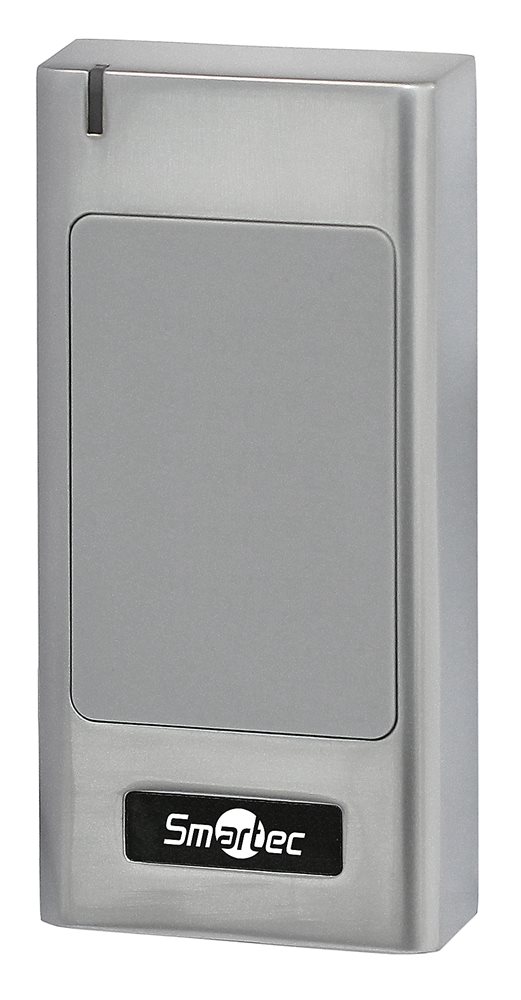 ST-PR041MF - Считыватель Smartec MIFARE, интерфейс Wiegand, 3-6 см, -40°+60°С, 103x48x20 мм, 10-14 В DC, 40 мA