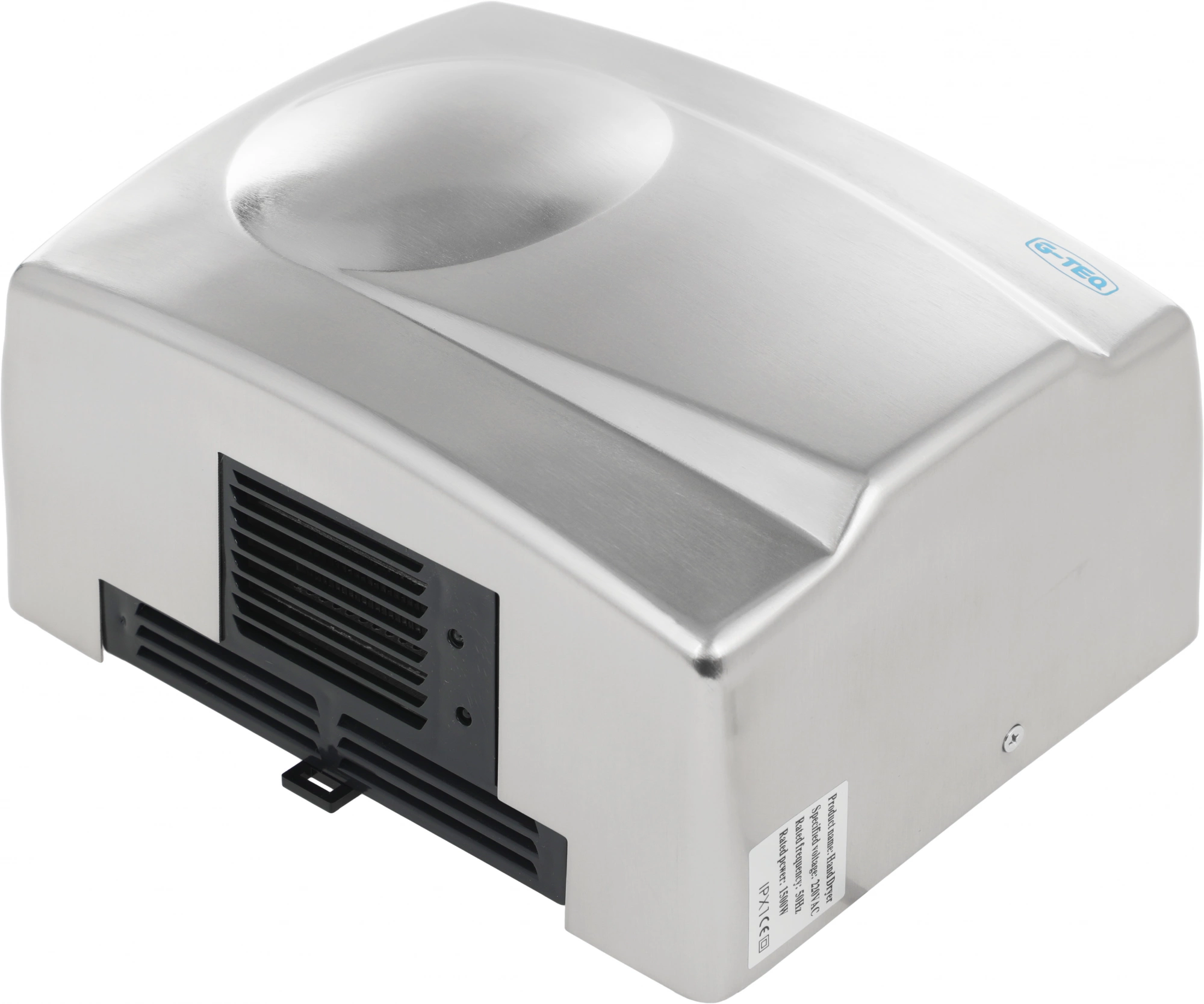 Сушилка для рук G-Teq 8828 MC 1500Вт серебристый