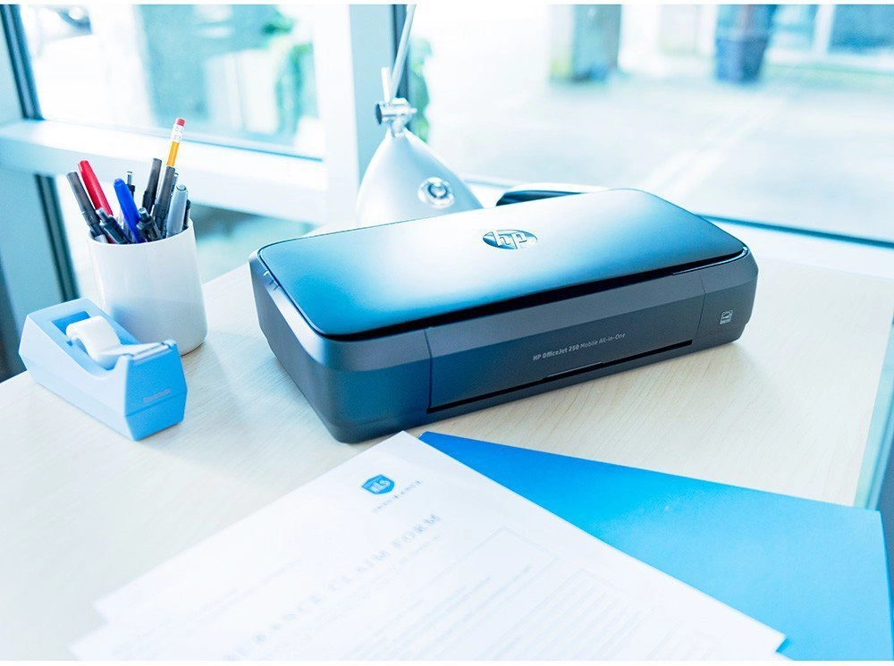 Принтер струйный HP OfficeJet 200 (CZ993A) A4 WiFi черный