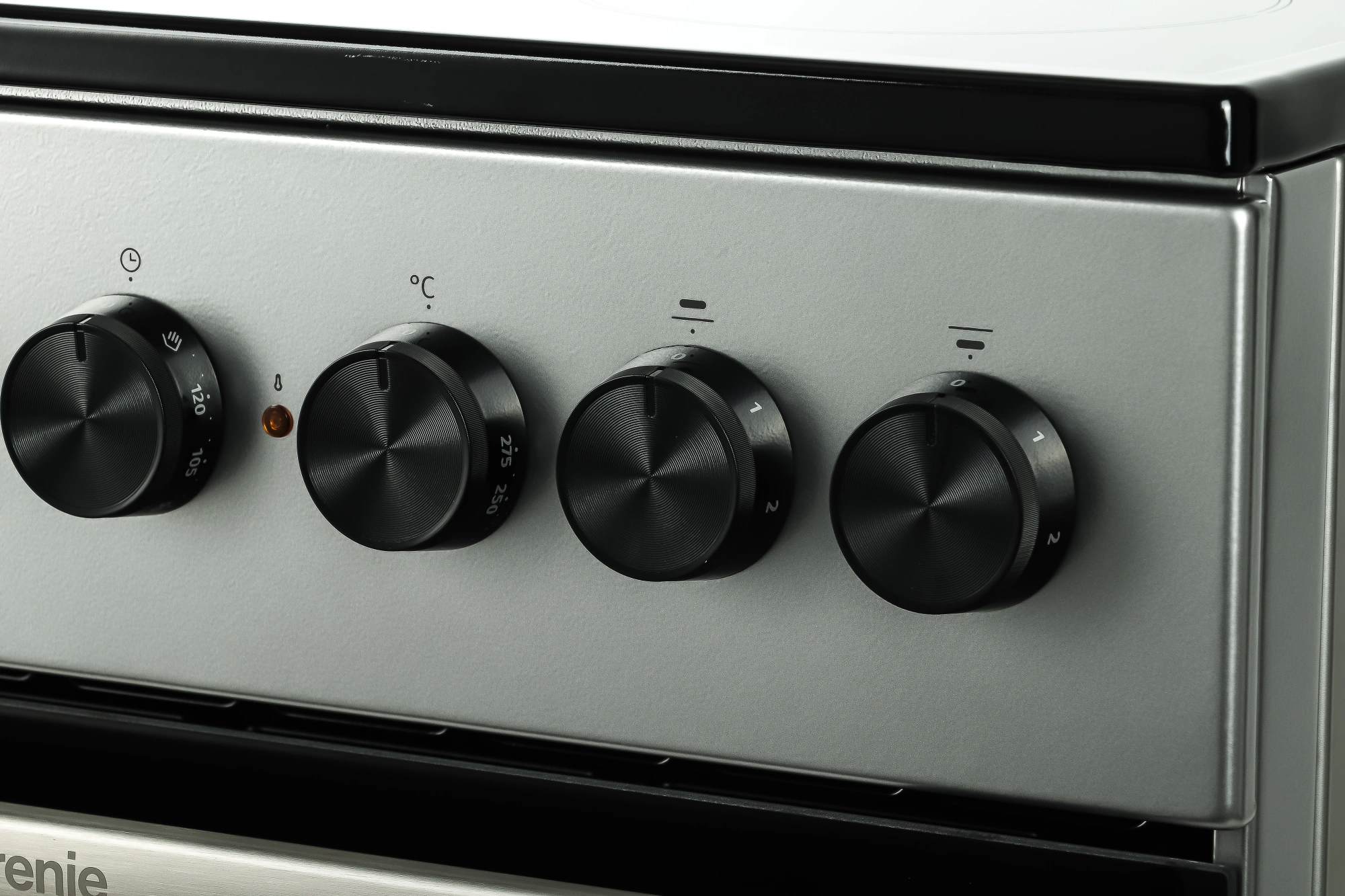 Плита Электрическая Gorenje GEC5B41SG серый стеклокерамика (без крышки)