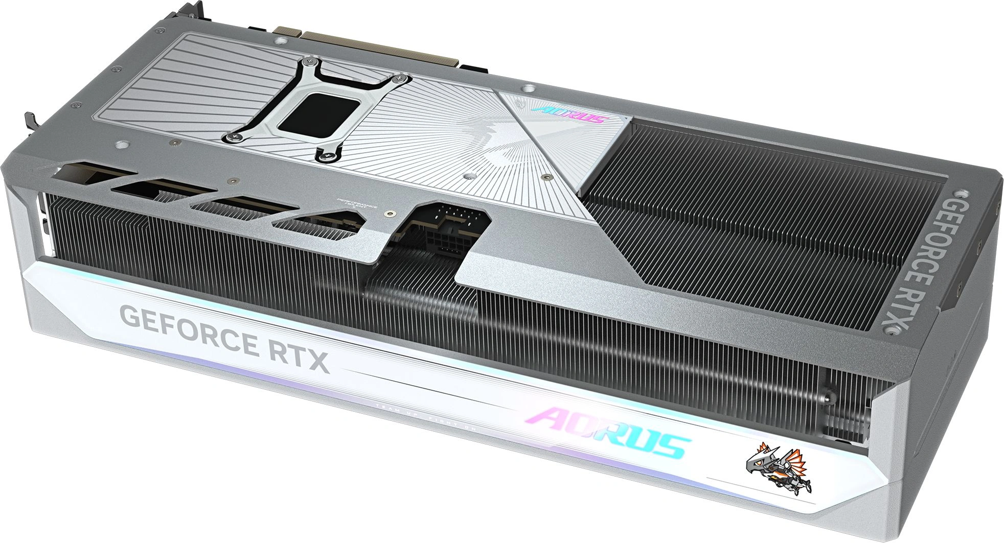 Видеокарта Gigabyte PCI-E 5.0 GV-N5080AORUSM ICE-16GD 1.0 NVIDIA GeForce RTX 5080 16Gb 256bit GDDR7 2805/30000 HDMIx1 DPx3 HDCP Ret
