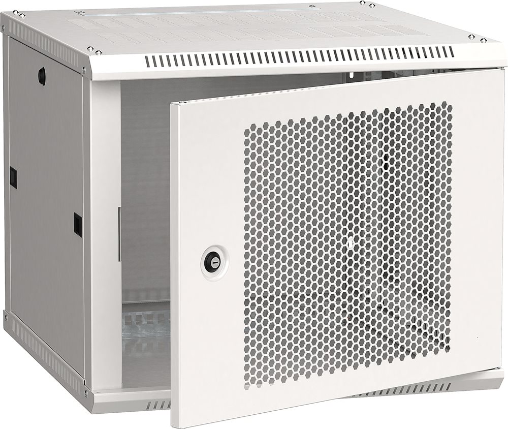 LWR3-09U66-PF - ITK Шкаф LINEA W 9U 600x600 мм дверь перфорированная, RAL7035
