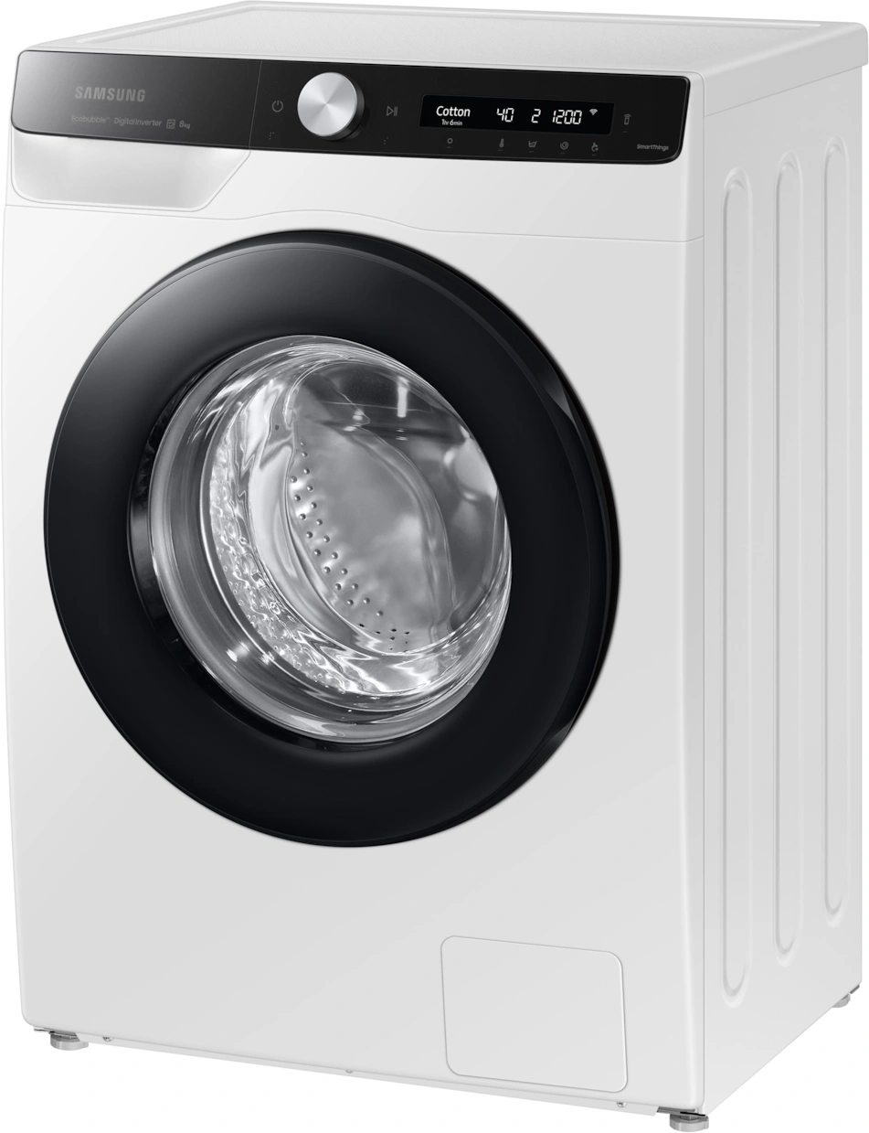 Стиральная машина Samsung WW80AG6S28AELP класс: A загр.фронтальная макс.:8кг белый инвертор