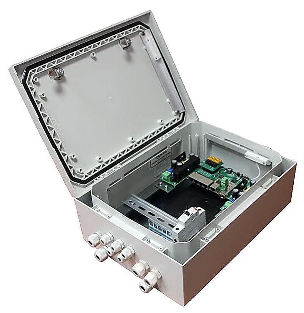 PSW-1G4F-Box - Уличный гигабитный управляемый 4 портовый PoE-коммутатор TFortis; 802.3af; 1х1000Base-X SFP, 1x10/100/1000Base-Т, 4х10/100Base-Tx RJ-45 с РоЕ по 15.4 Вт; Суммарная мощность РоЕ 50 Вт