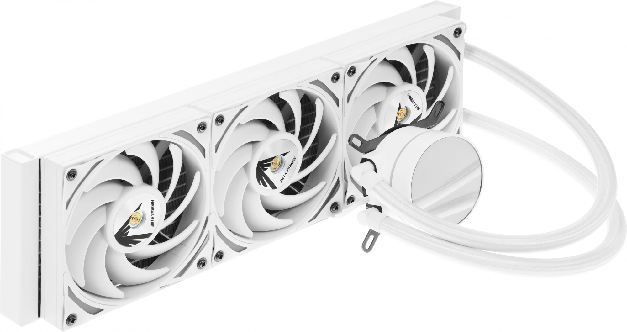 Система водяного охлаждения Formula Oasis L360 ARGB Soc-AM5/AM4/1200/2066/1700/1851 белый 4-pin 1-27dB Al+Cu 360W Ret (OASIS L360 ARGB WH)