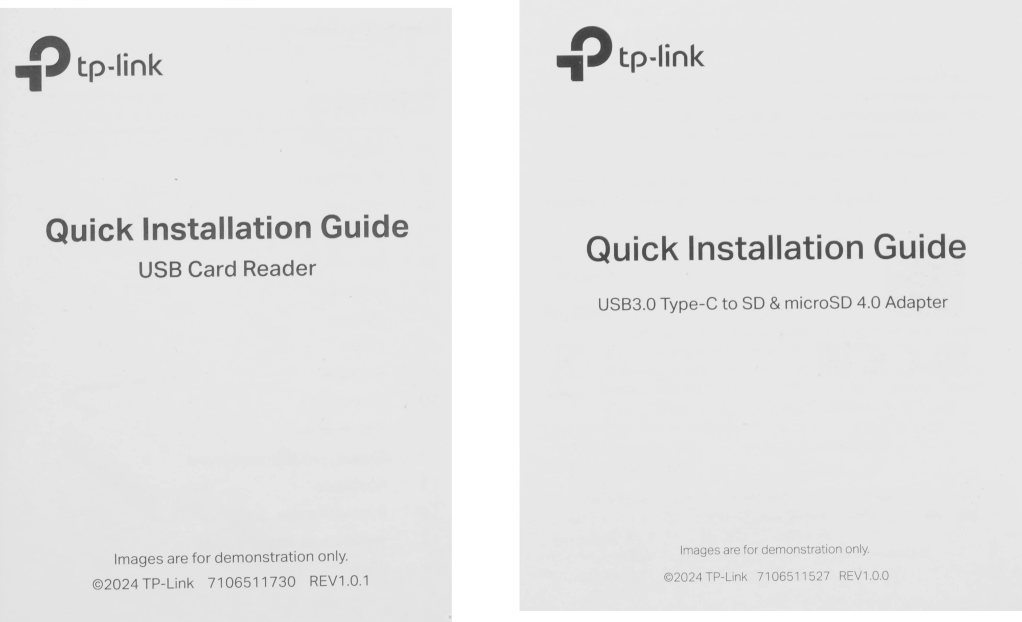 Устройство чтения карт памяти USB Type-C TP-Link UA440C серый