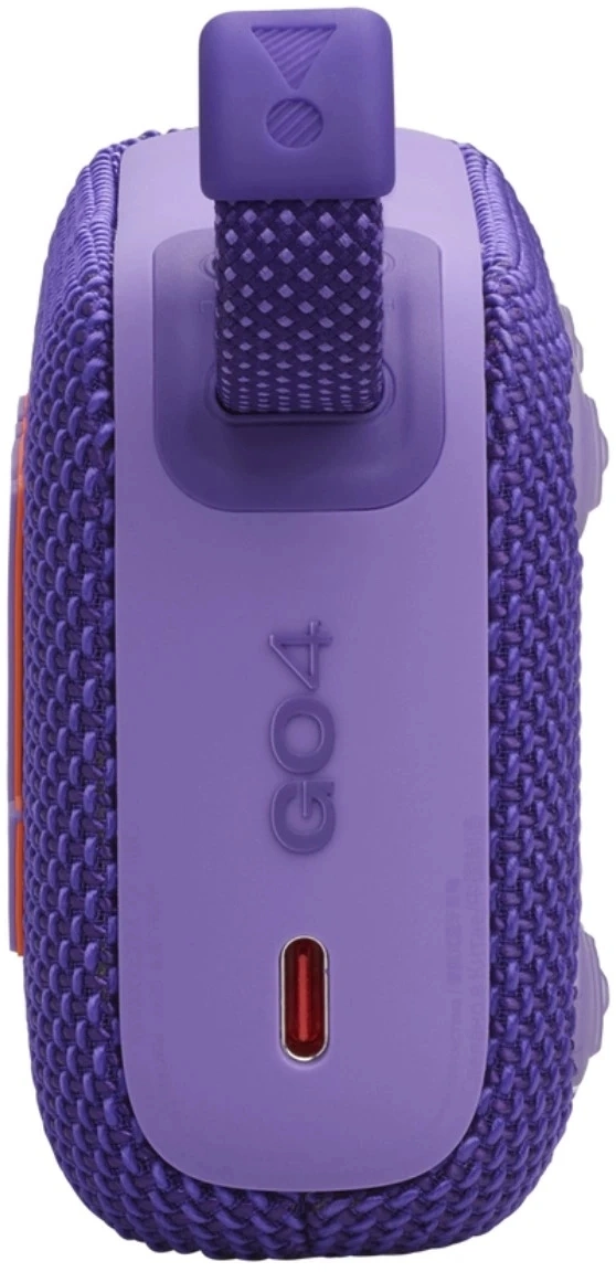 Колонка порт. JBL GO 4 фиолетовый 4.2W 1.0 BT 850mAh (JBLGO4PUR)