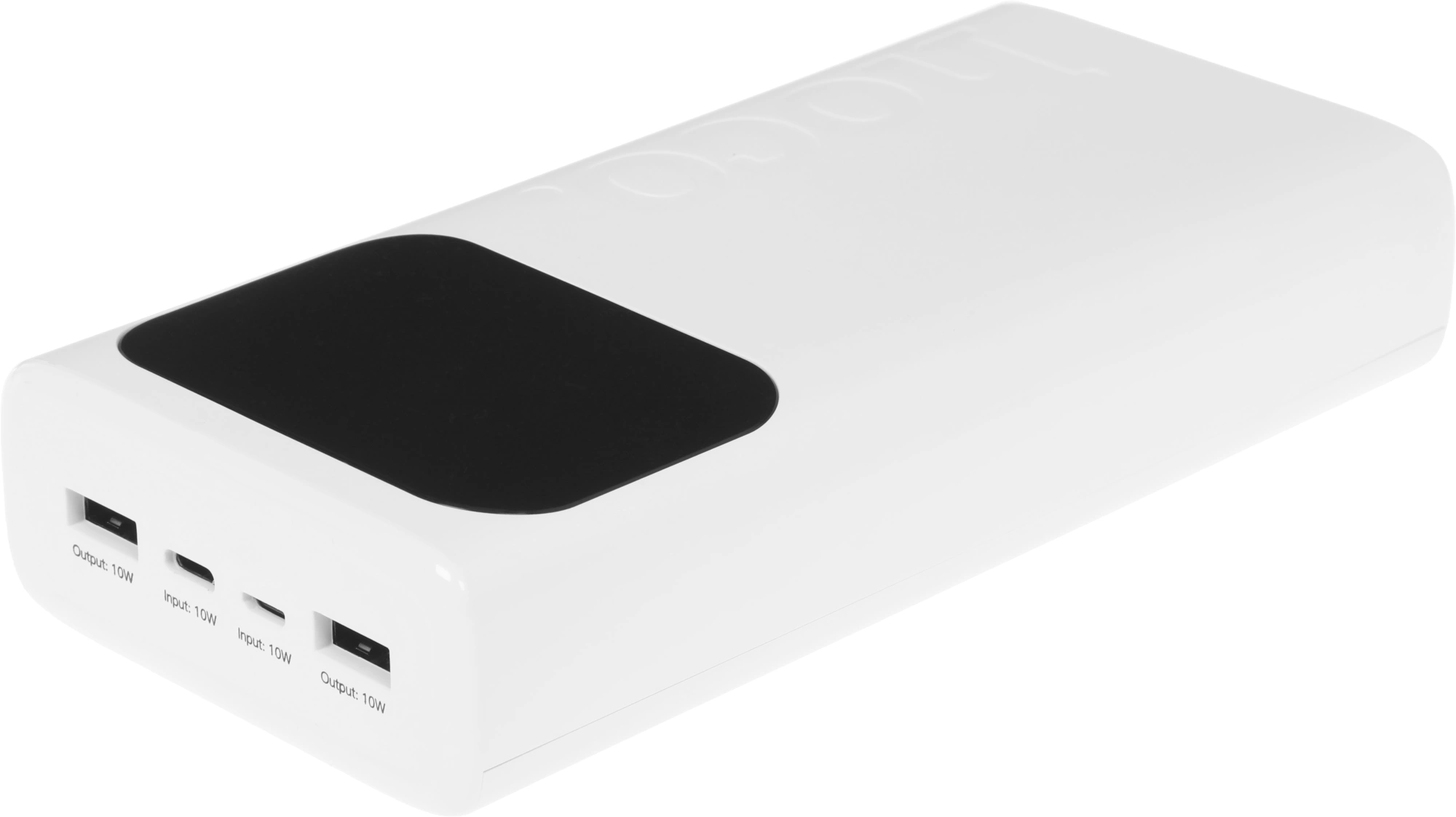 Мобильный аккумулятор Hoco J144A Hymn 30000mAh 2A 2xUSB-A белый (42149)