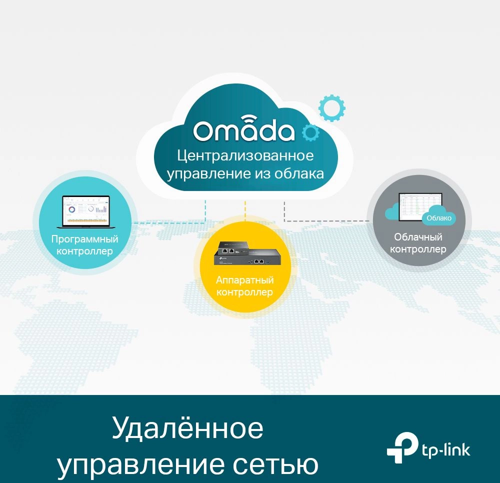 Коммутатор TP-Link JetStream SG3428 (L2+) 24x1Гбит/с 4SFP управляемый