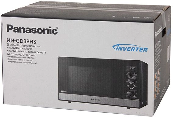 Микроволновая Печь Panasonic NN-GD38HSZPE 23л. 1000Вт черный/нержавеющая сталь
