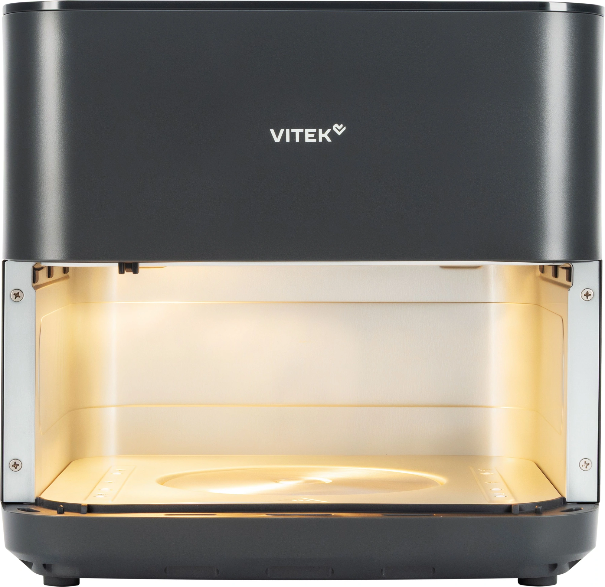 Аэрогриль Vitek VT-AF0001 2000Вт темно-серый/черный