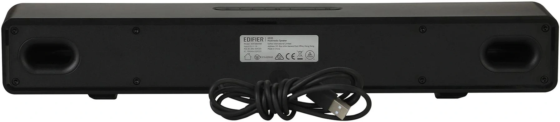 Колонки Edifier QS30 1.0 черный 5Вт BT