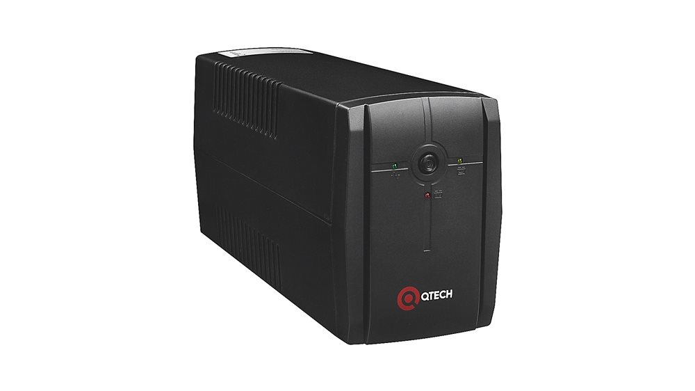 QPS-LIS-D-650-TRI ИБП QTECH Line-interactive 650ВА/390Вт,серия Terra LIS,3 роз IEC C13,USB,LED,1х7Ач