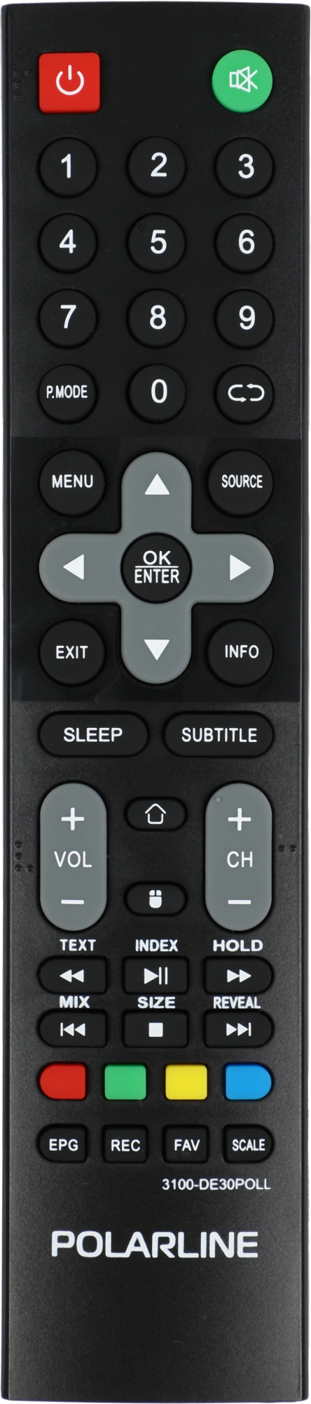 Телевизор LED PolarLine 32" 32PL14TC-SM черный HD 60Hz DVB-T DVB-T2 DVB-C USB WiFi Smart TV (RUS)
