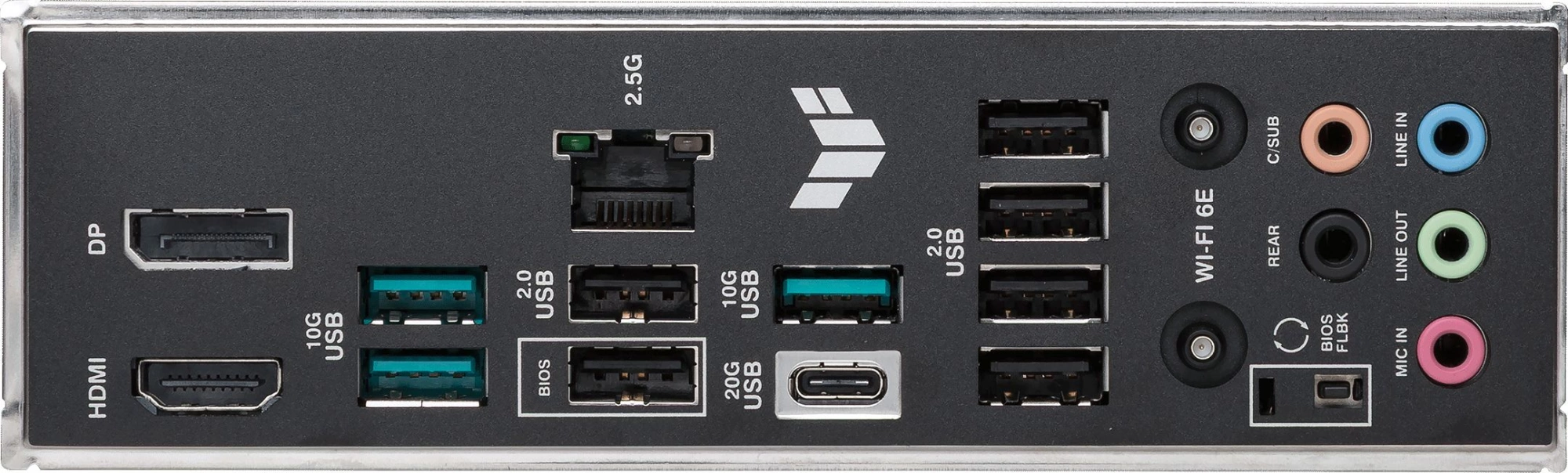 Материнская плата Asus TUF GAMING B650E-PLUS WIFI Socket AM5 AMD B650 4xDDR5 ATX AC`97 8ch(7.1) 2.5Gg RAID+HDMI+DP