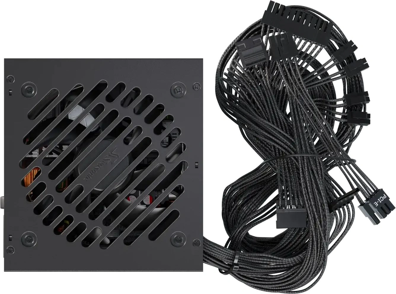 Блок питания Seasonic ATX 650W Core V2 GC-650 80+ gold (20+4pin) APFC 120mm fan 6xSATA RTL
